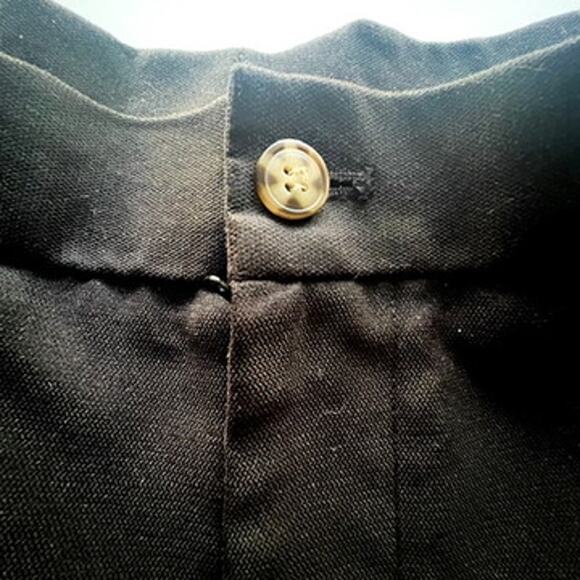 Greg Norman Black Slacks with Cuffed Hem 50x30 RN 69421. - Picture 6 of 9